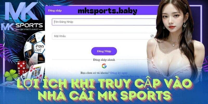 Ưu điểm khi tham gia cá cược tại nhà cái mk sports