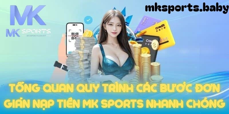 Tổng quan các bước nạp tiền vào nhà cái mk sports